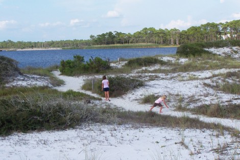 coastal dune lake