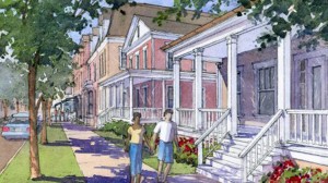 jamestownrendering residential street jamestownrendering residential street